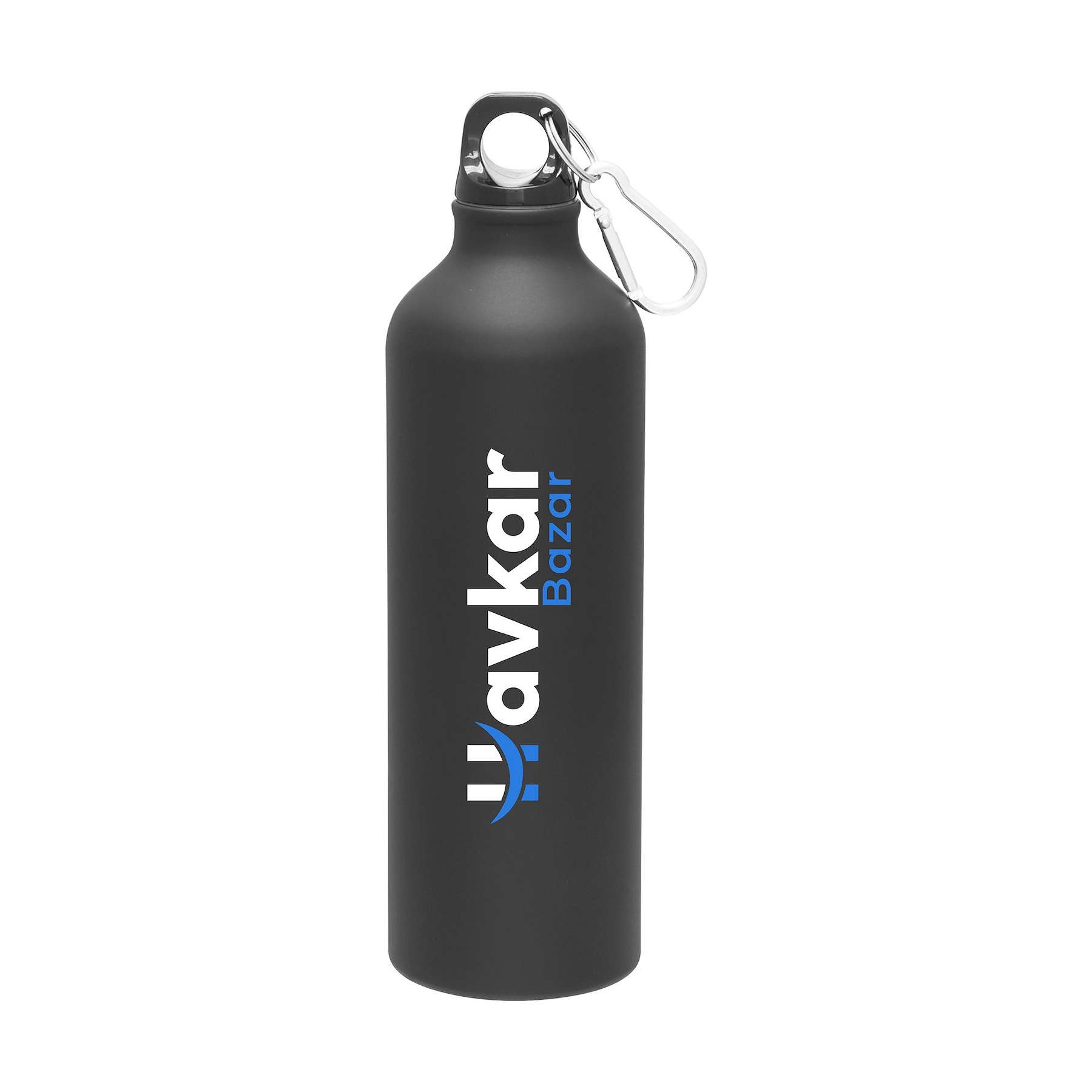 24 oz h2go Aluminum Classic — Matte Black