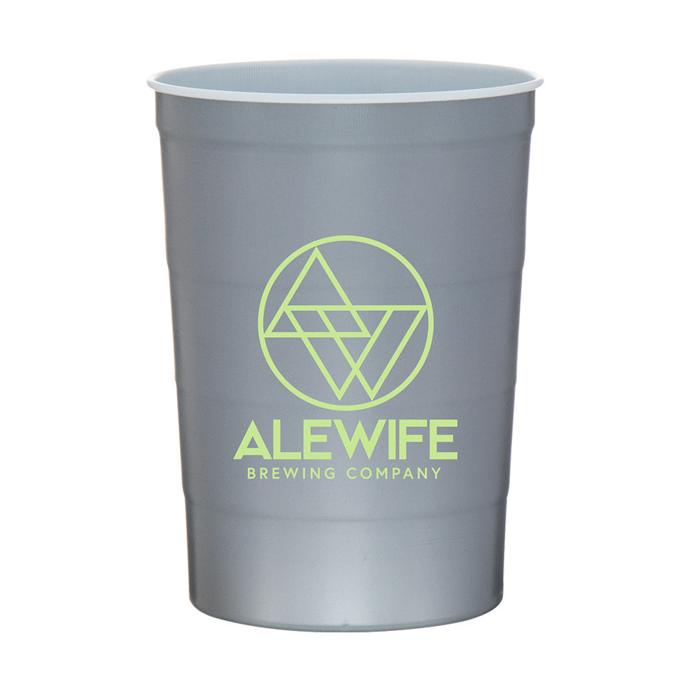 16 oz Steel Chill Cup — Gray