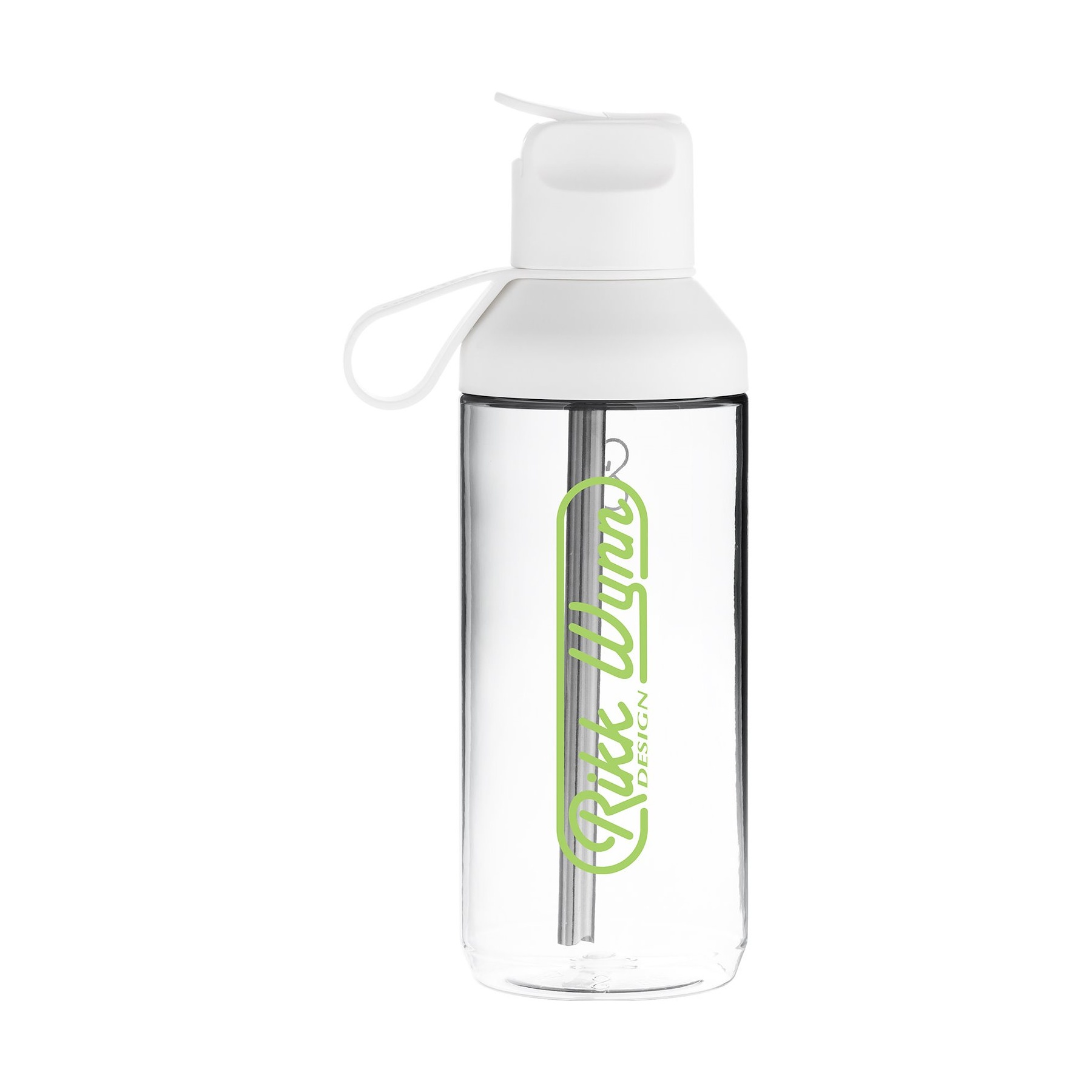 24 oz Ocean Bottle Go Clear — Arctic White