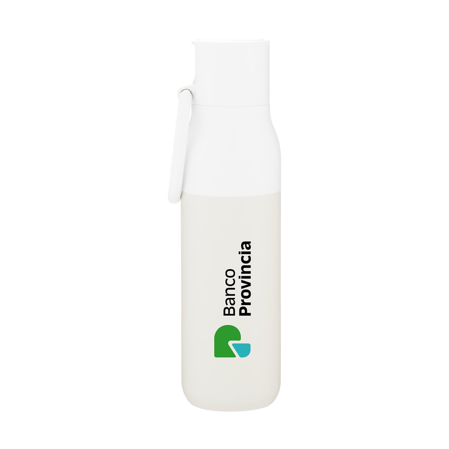 17 oz LARQ Flip Top Bottle — Granite White