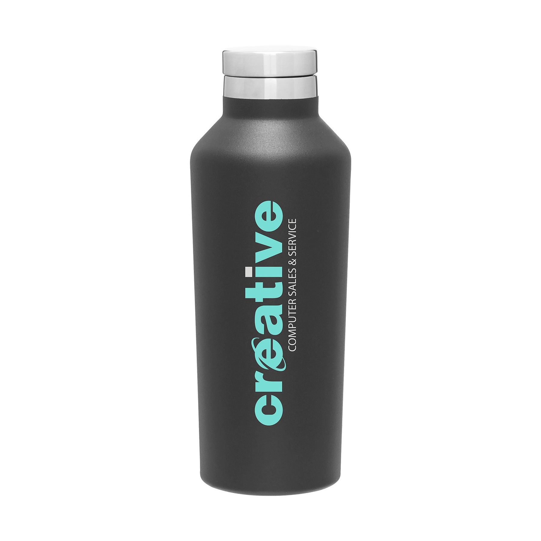 16.9 oz h2go Manhattan — Matte Black