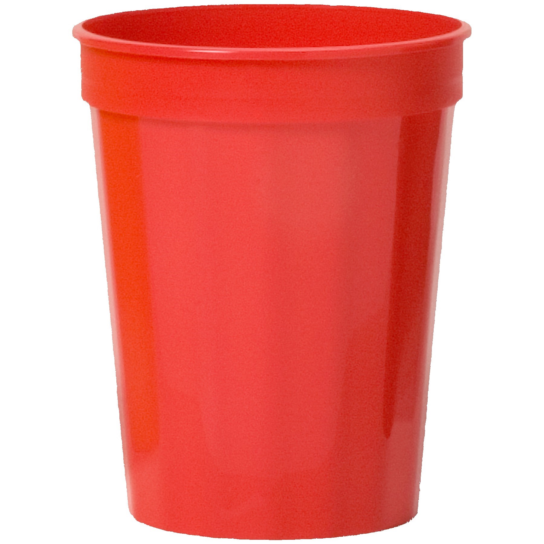 Dooley 16 oz fluted stadium cup in Red