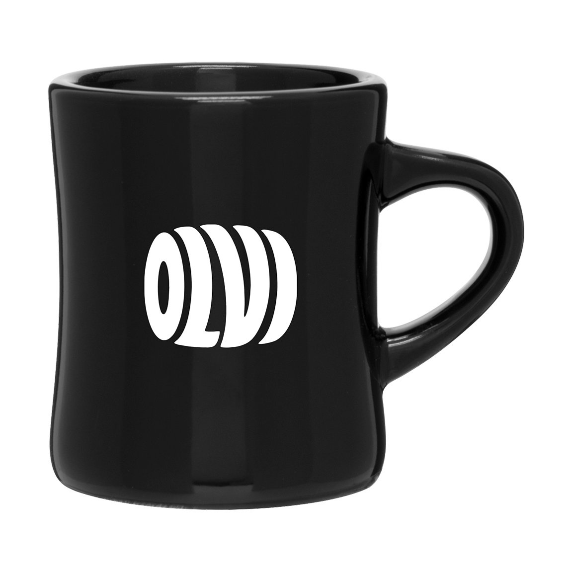 10 oz Diner Mug — Black