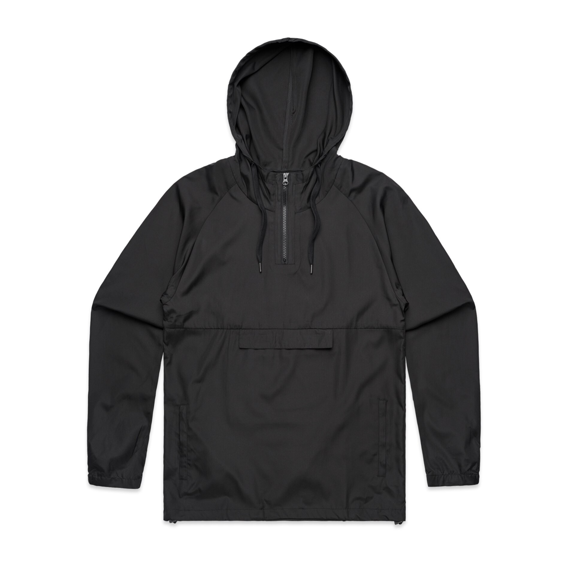 AS Colour Cyrus Windbreaker 5501 in Black, front view