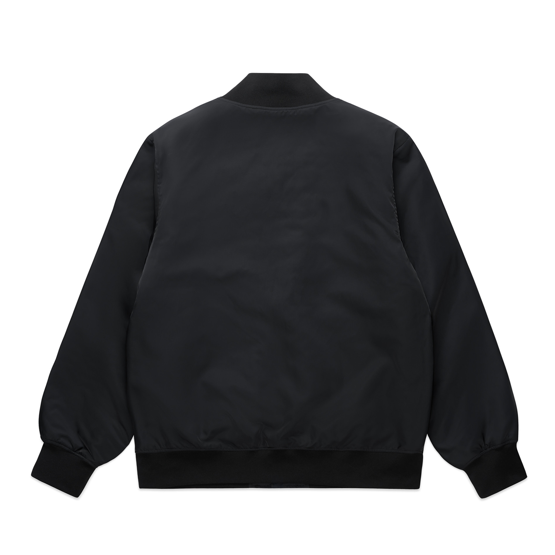 AS Colour College Bomber Jacket 5511 in Black, back view