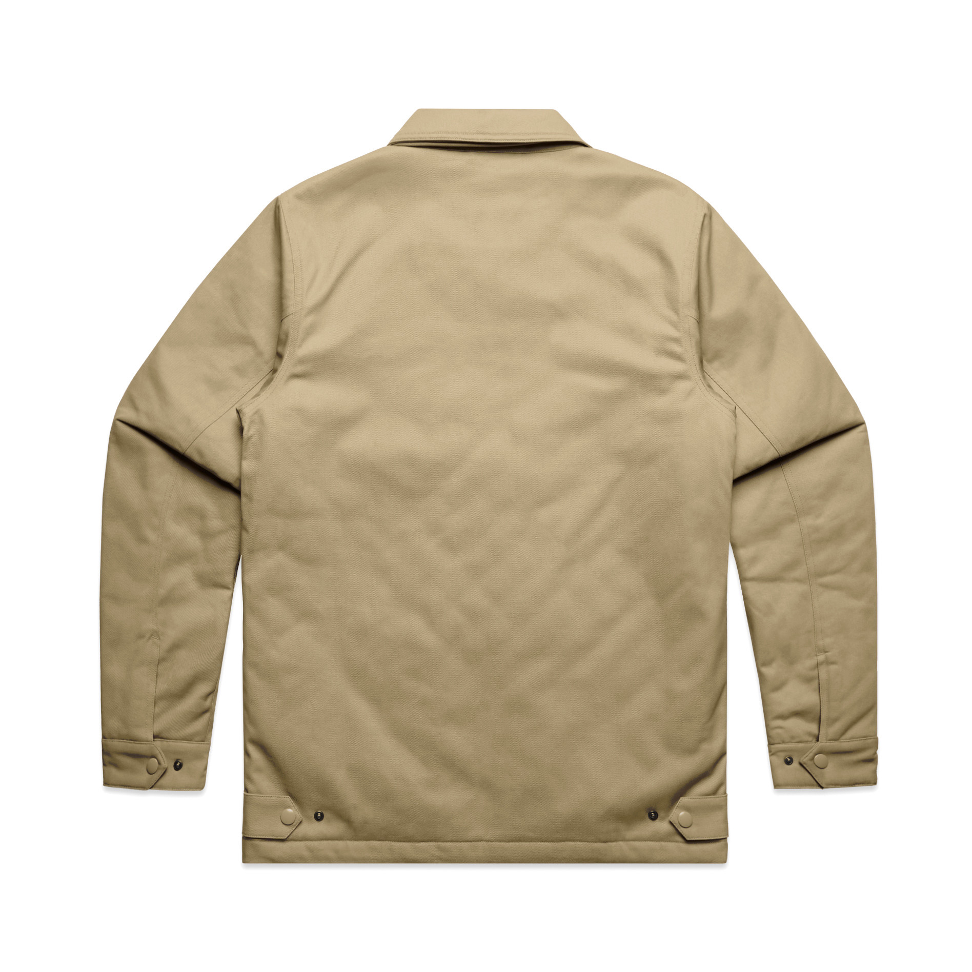 AS Colour Service Jacket 5523 in Khaki, back view