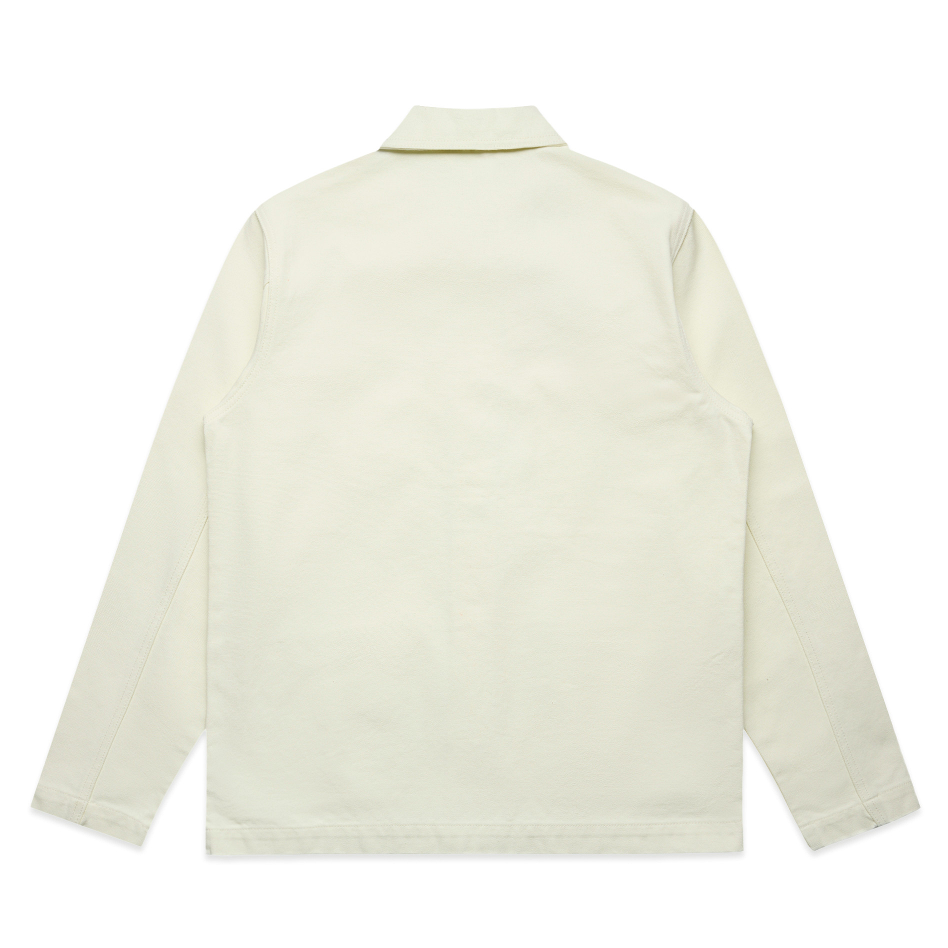 AS Colour Canvas Chore Jacket 5524 in Ecru, back view