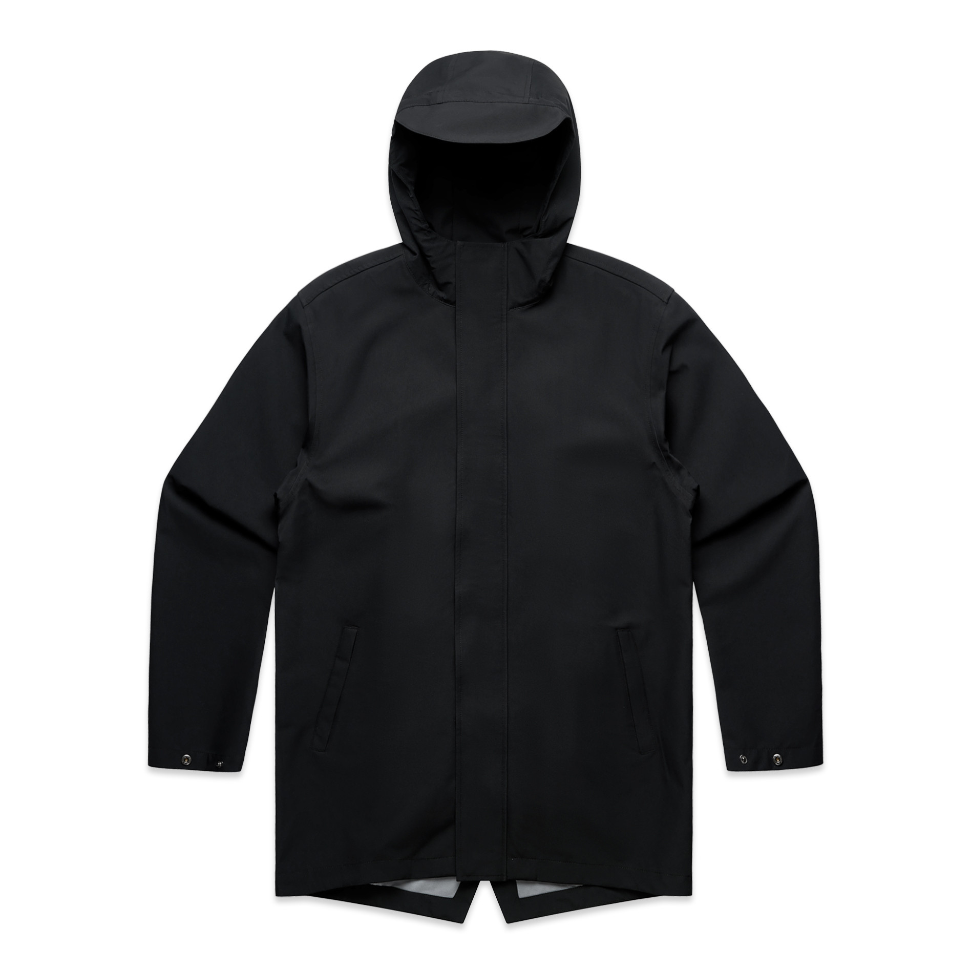 AS Colour Tech Jacket 5526 in Black, front view