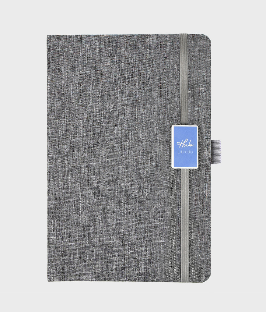 Libretto Notebook in Gray