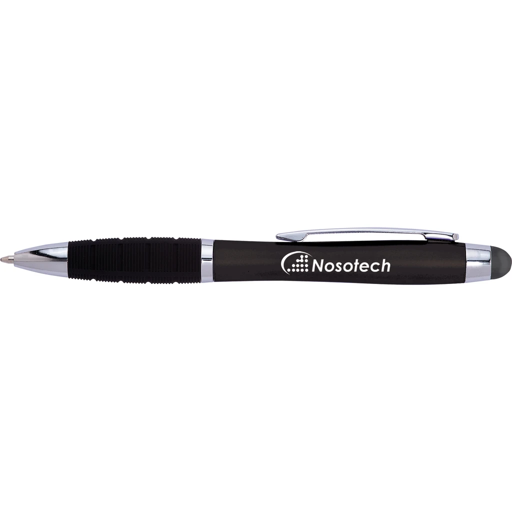 Eclaire® Bright Illuminated Stylus Pen in Black-Gray