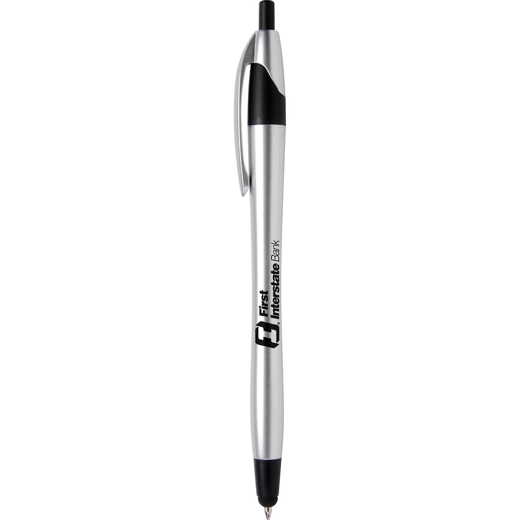 Javalina® Chrome Stylus Pen (Pat #D709,949) in Black