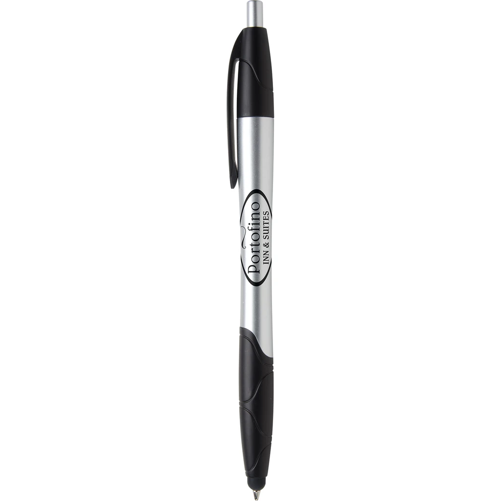 Janita™ Chrome Stylus Pen in Black