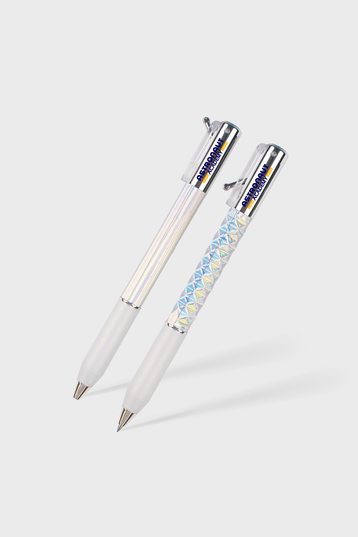 Crinkle Grip in Silver Holographic
