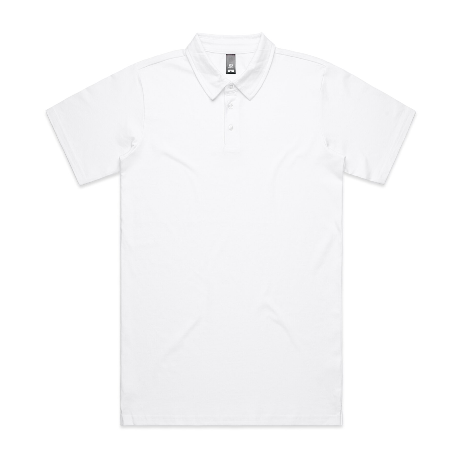 AS Colour Chad Polo 5402 in White, front view