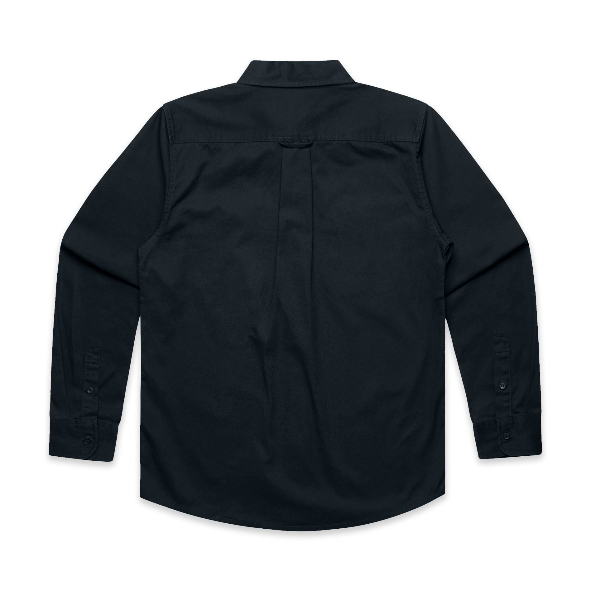 AS Colour Work Shirt 5422 in Navy, back view