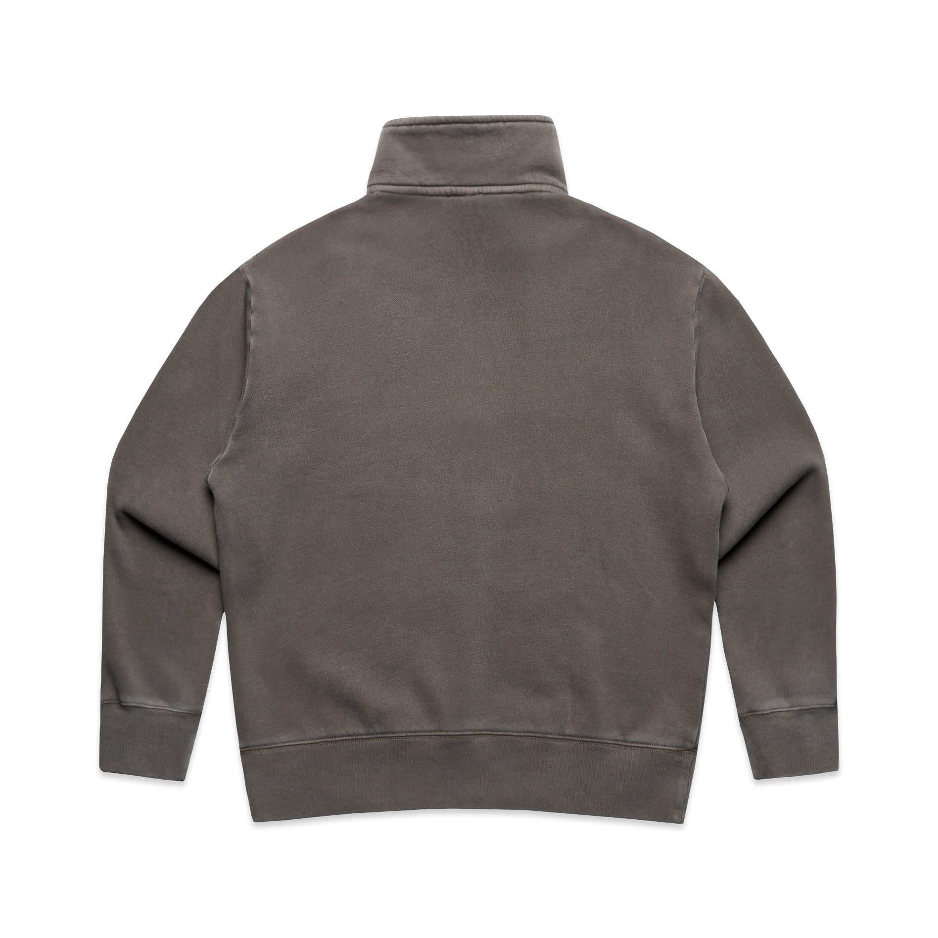 AS Colour Wo's Relax Faded Half Zip 4167 in Faded Grey, back view
