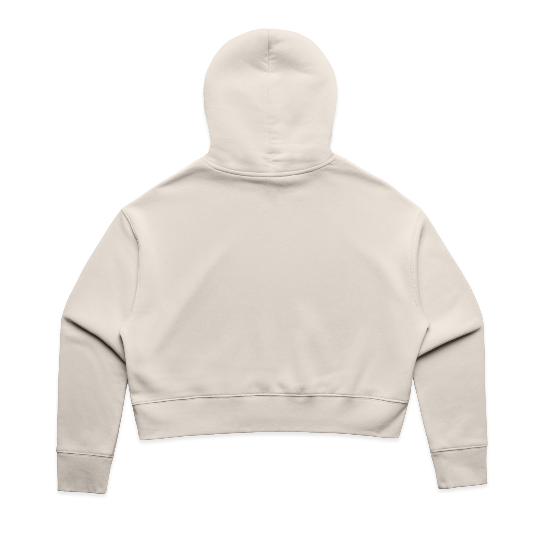 AS Colour Wo's Relax Crop Hood 4168 in Bone, back view