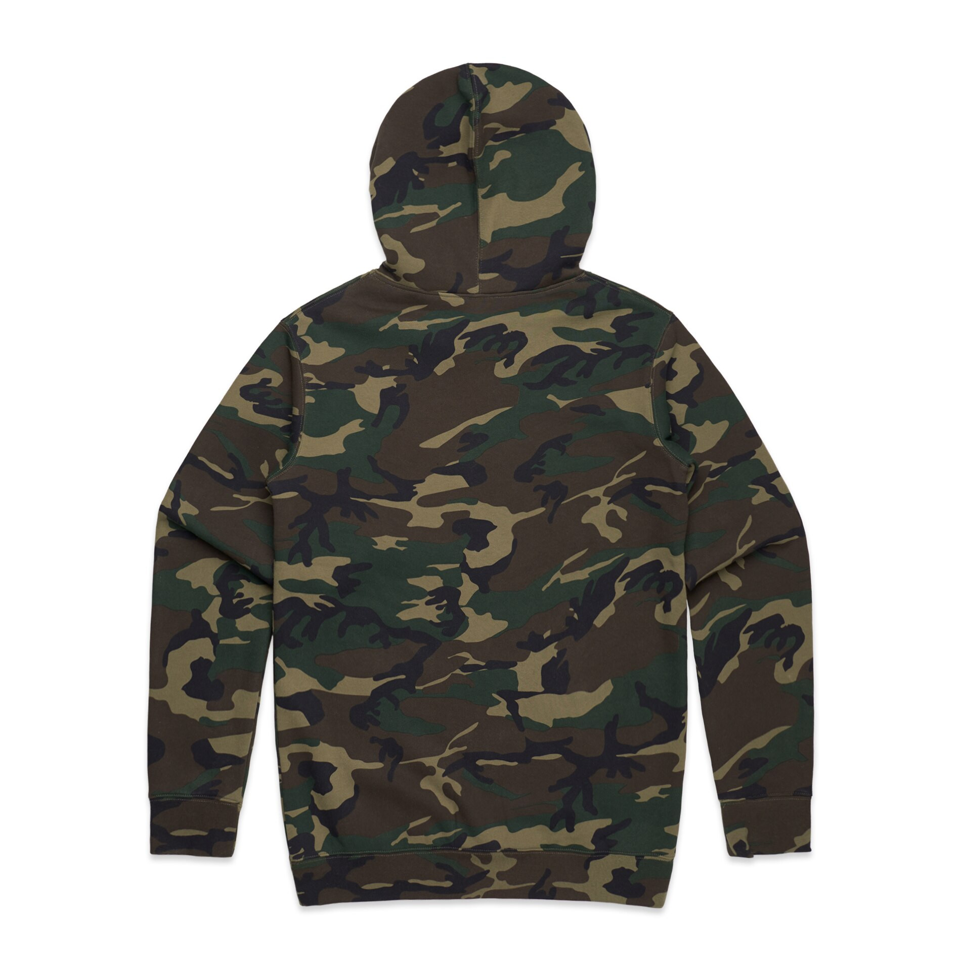 AS Colour Stencil Camo Hood 5102C in Camo, back view
