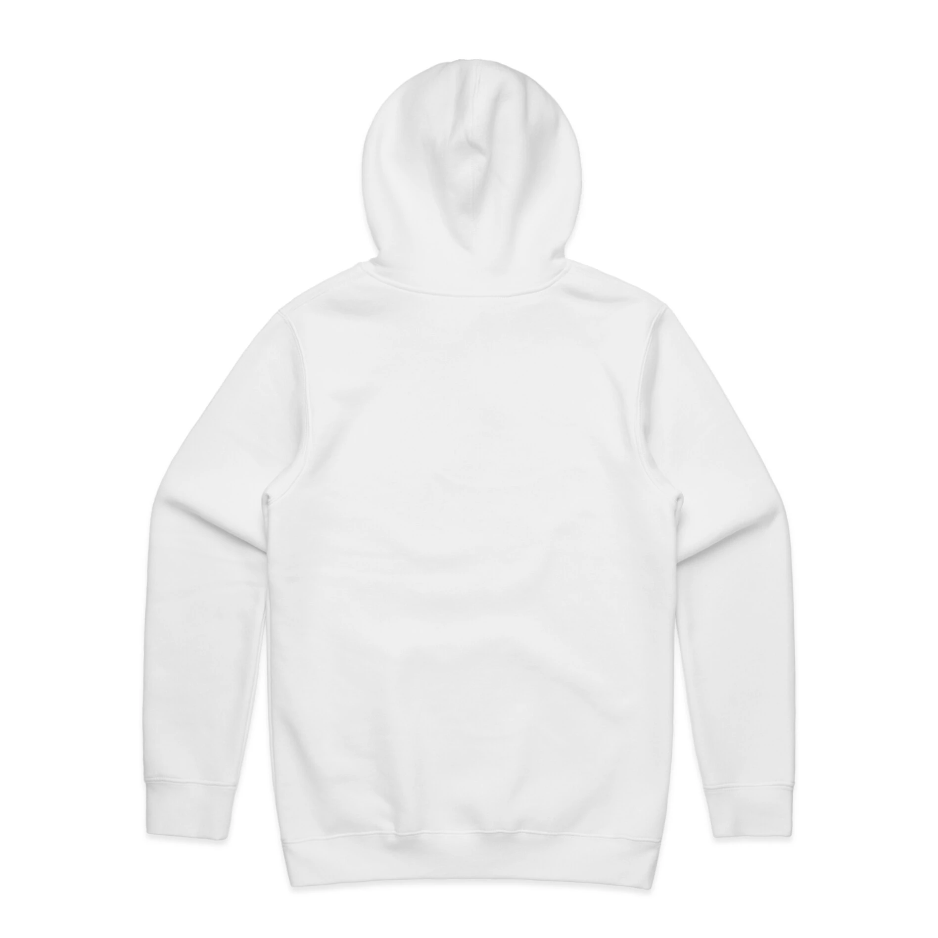 AS Colour Stencil Hood 5102 in White, back view