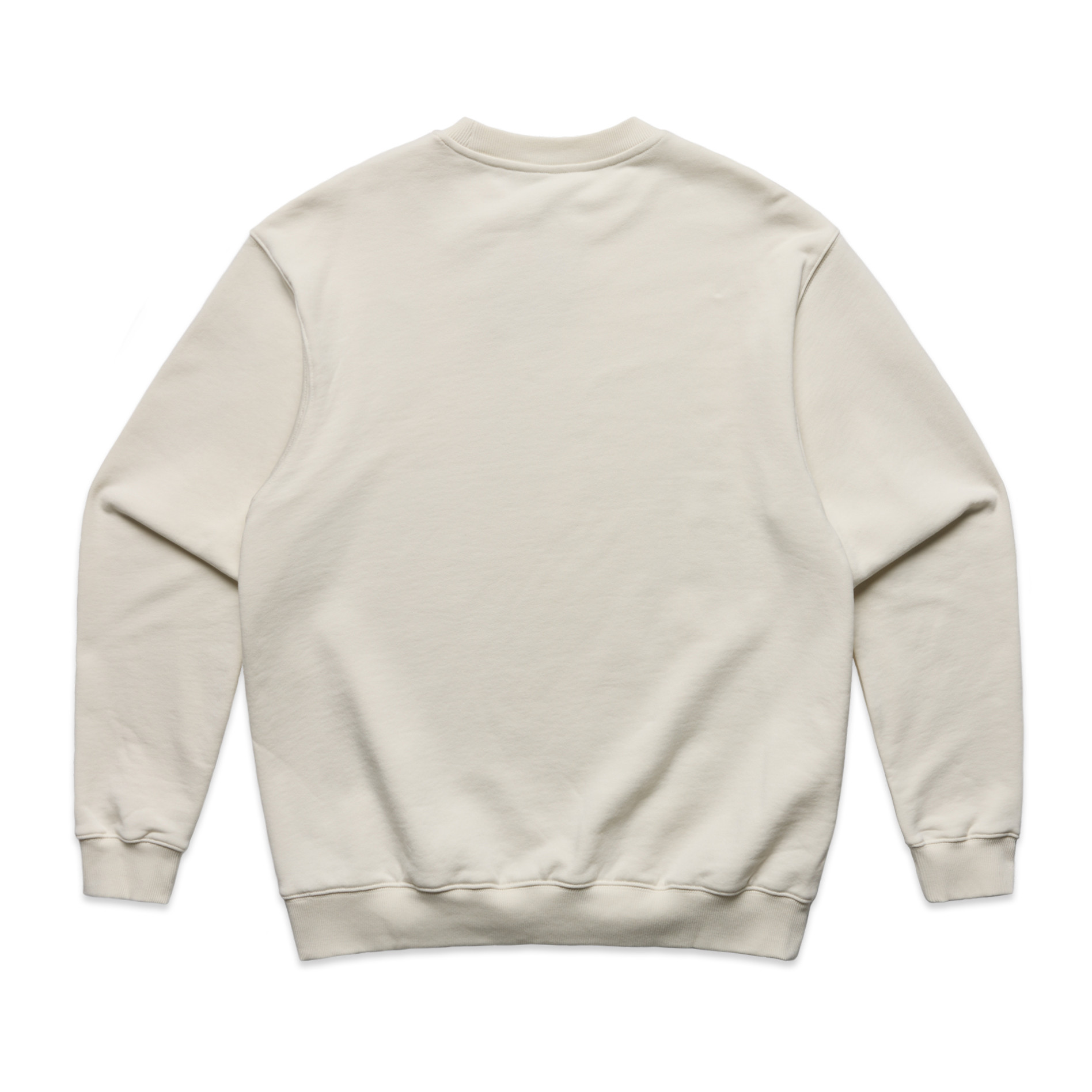 AS Colour Made Crew 5150 in Natural, back view