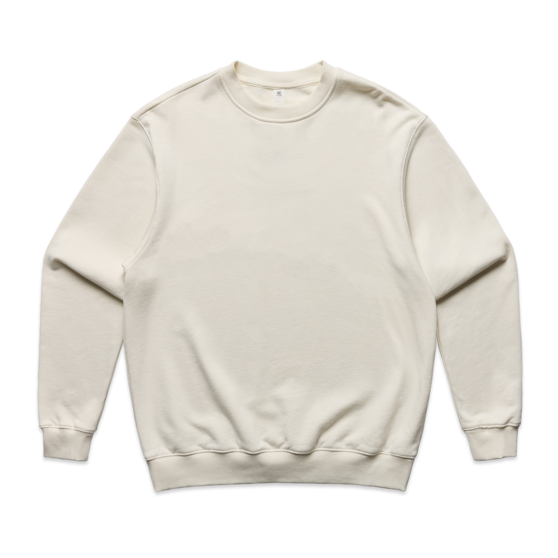 AS Colour Made Crew 5150 in Natural, front view
