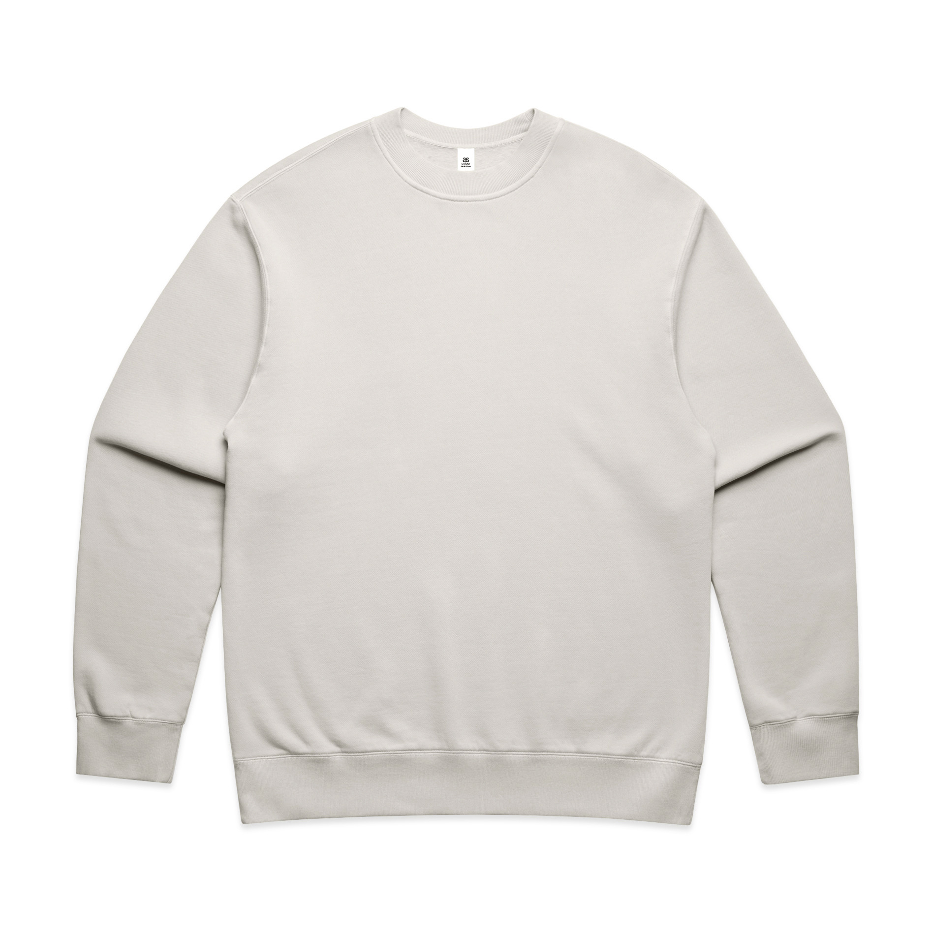 AS Colour Relax Faded Crew 5165 in Faded Bone, front view