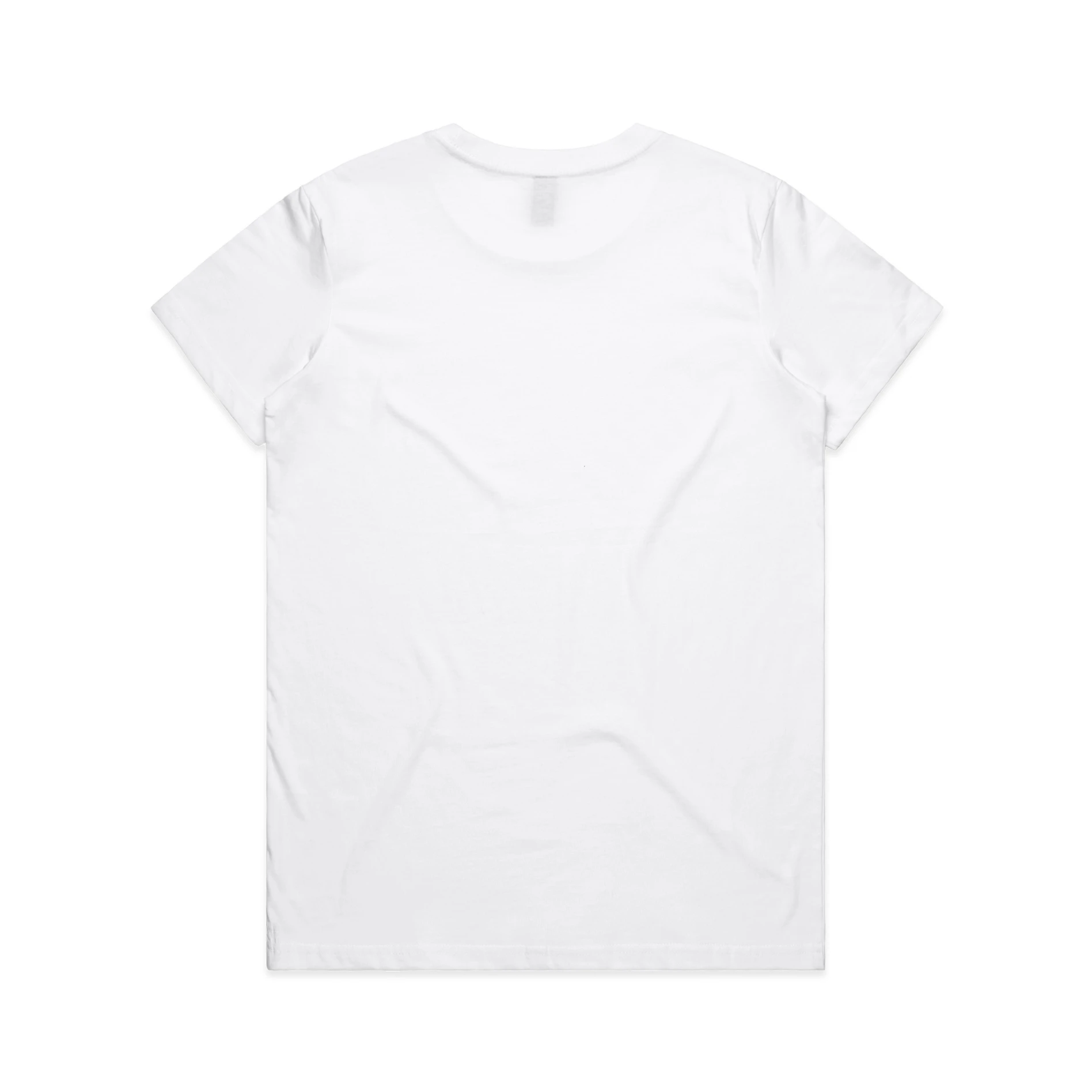 AS Colour Wo's Maple Tee 4001 in White, back view