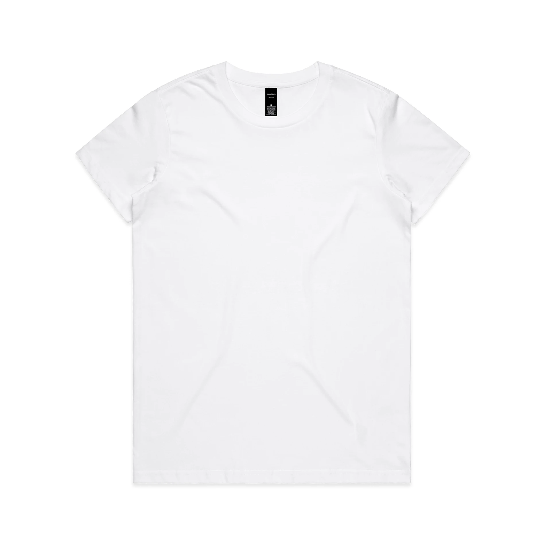 AS Colour Wo's Maple Tee 4001 in White, front view