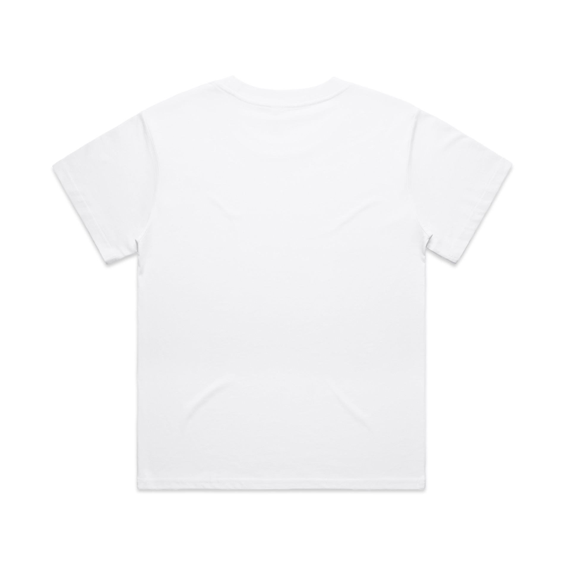 AS Colour Wo's Martina Tee 4006 in White, back view