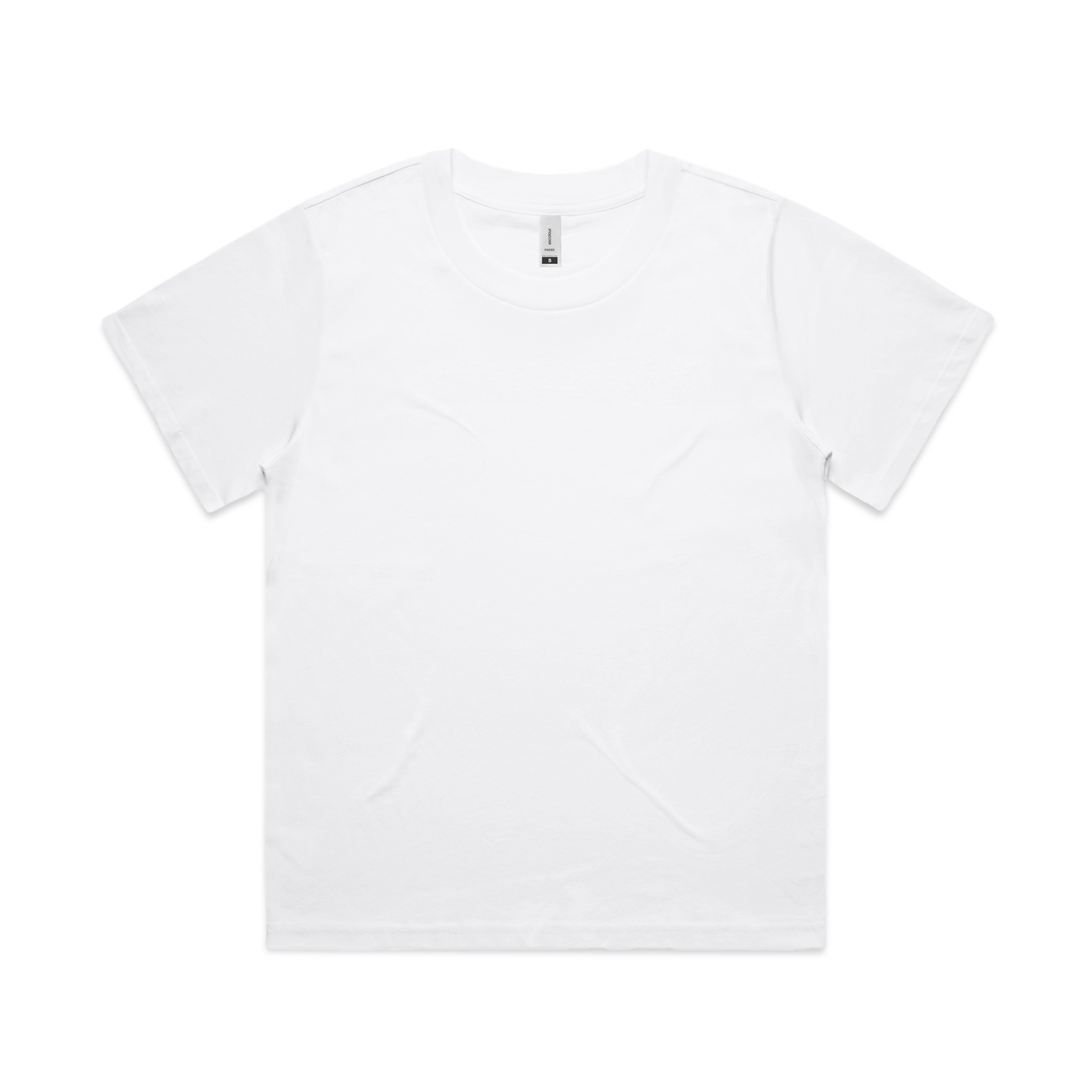 AS Colour Wo's Martina Tee 4006 in White, front view