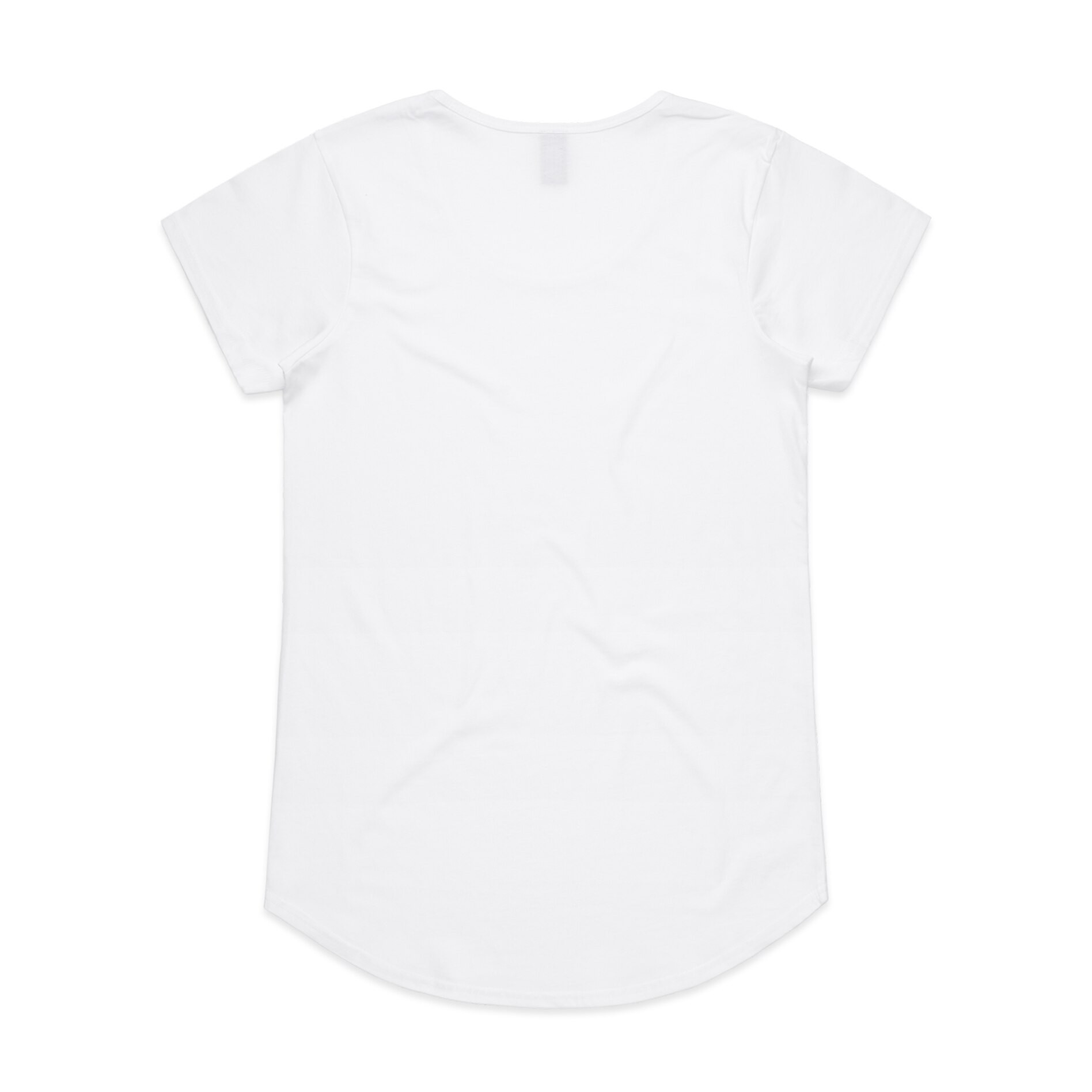 AS Colour Wo's Mali Tee 4008 in White, back view
