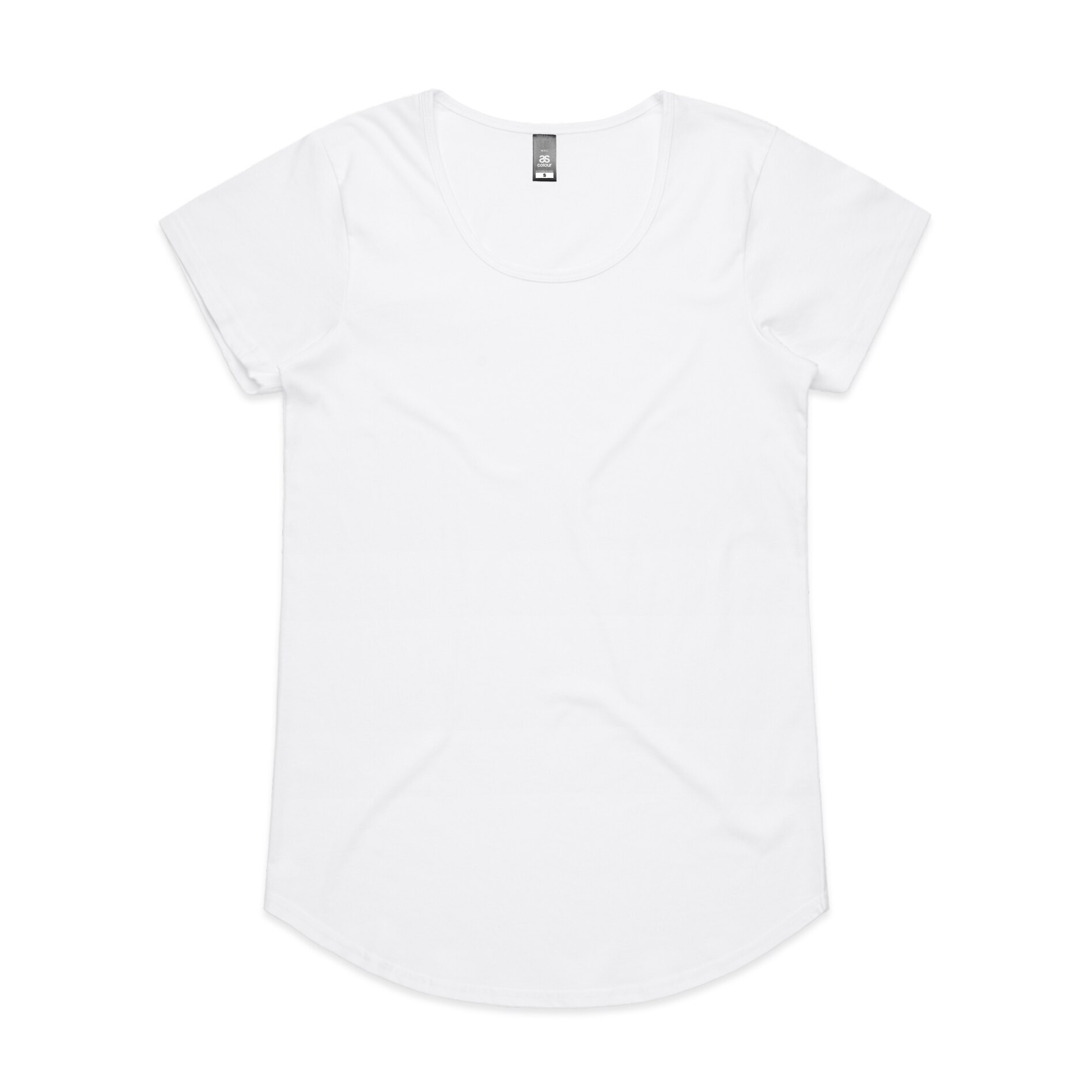 AS Colour Wo's Mali Tee 4008 in White, front view