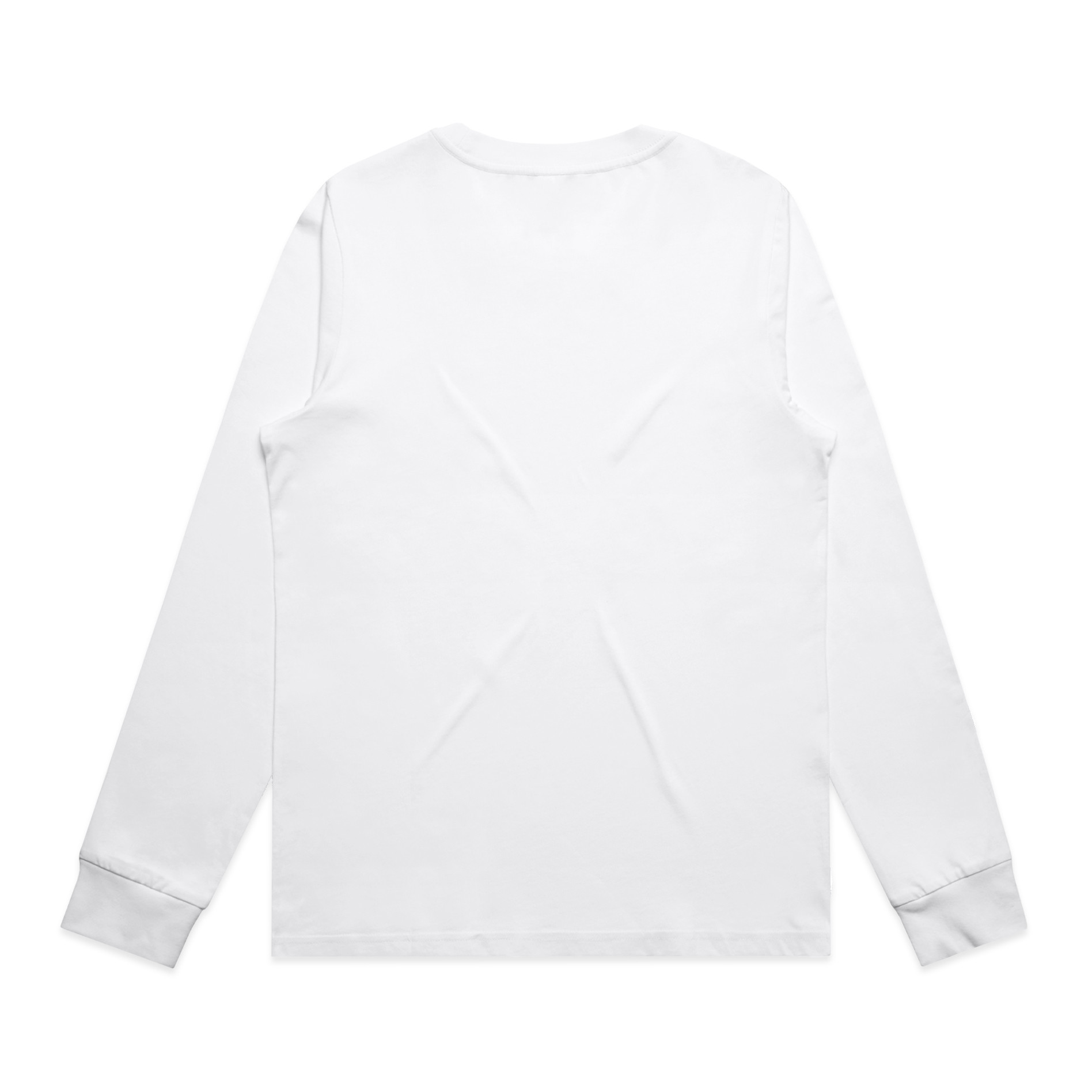 AS Colour Wo's Maple L/S Tee 4020 in White, back view