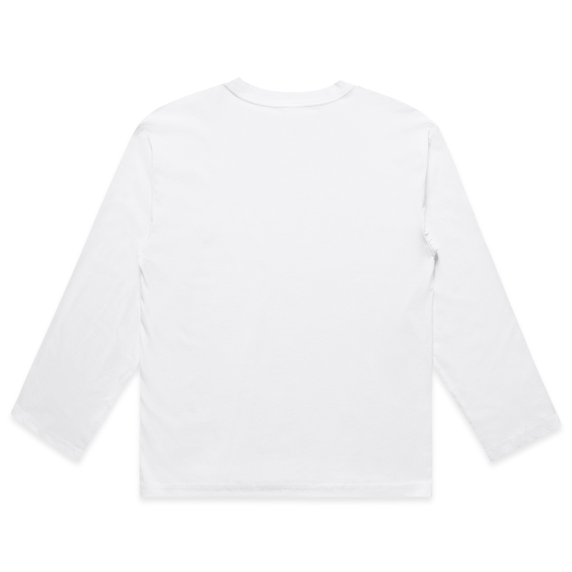 AS Colour Wo's Martina L/S Tee 4071 in White, back view