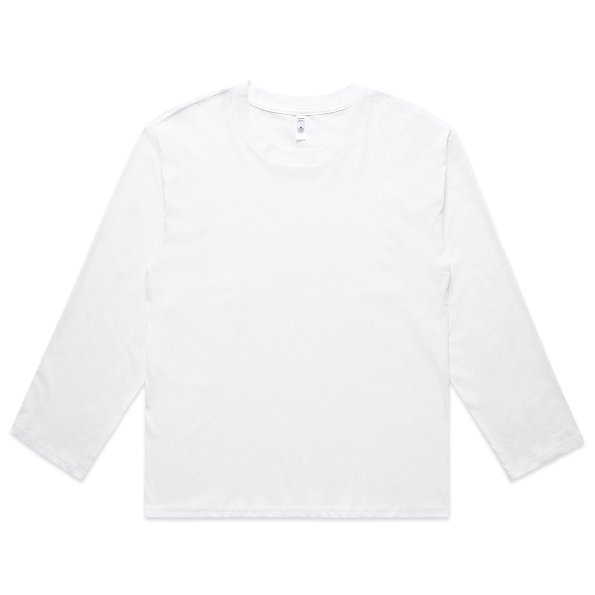 AS Colour Wo's Martina L/S Tee 4071 in White, front view