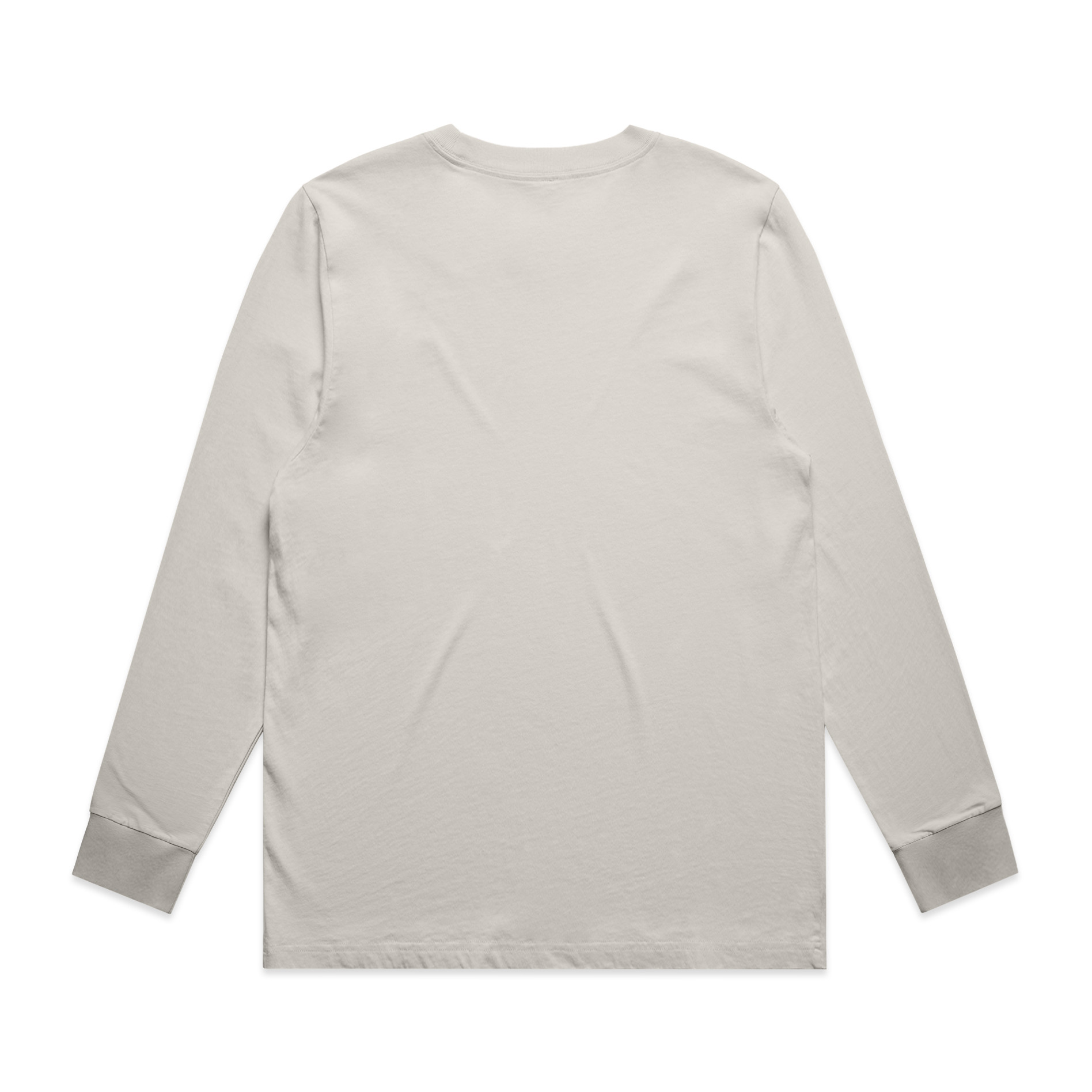 AS Colour Wo's Heavy Faded L/S Tee 4083 in Faded Bone, back view