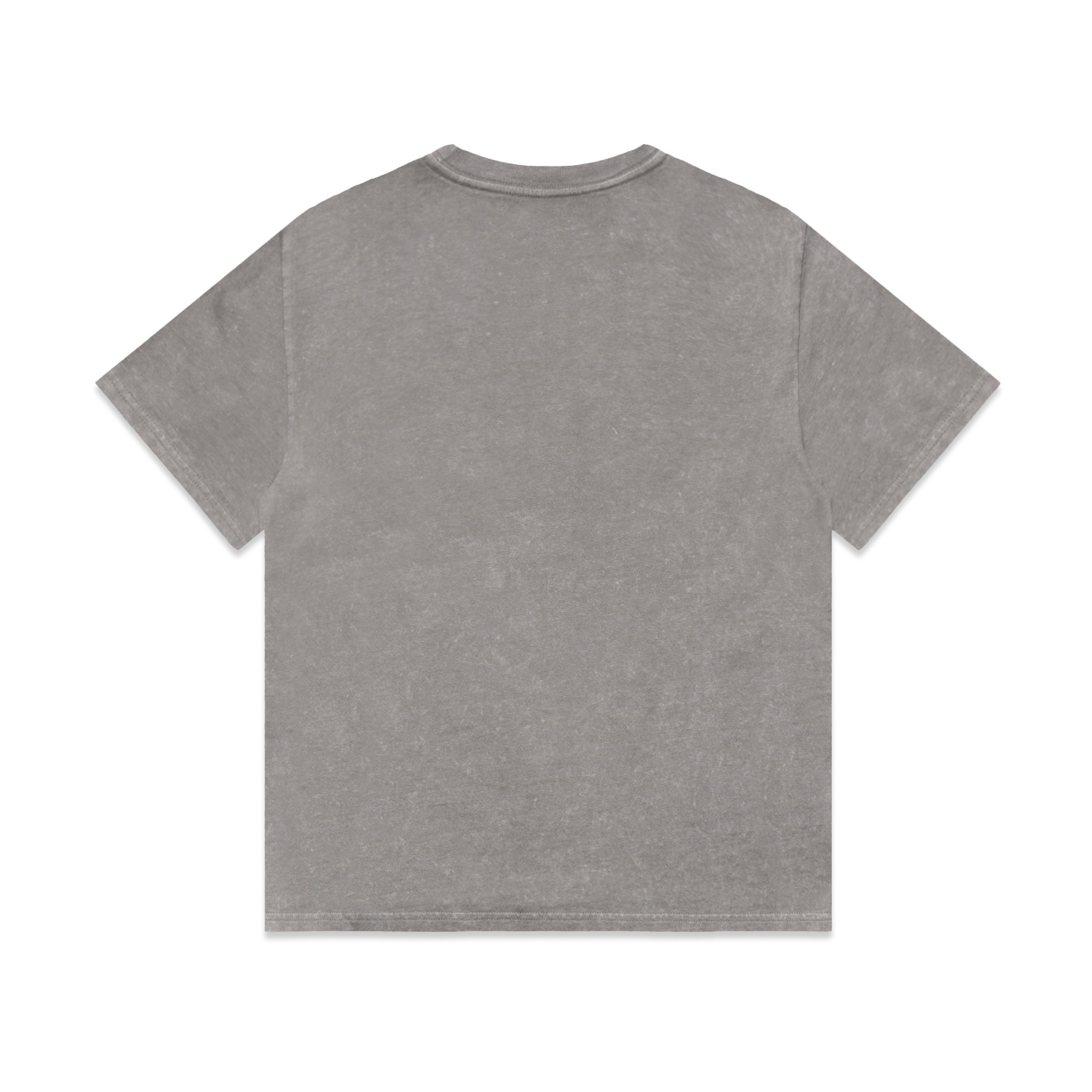 AS Colour Wo's Stone Wash Heavy Tee 4085 in Grey Stone, back view