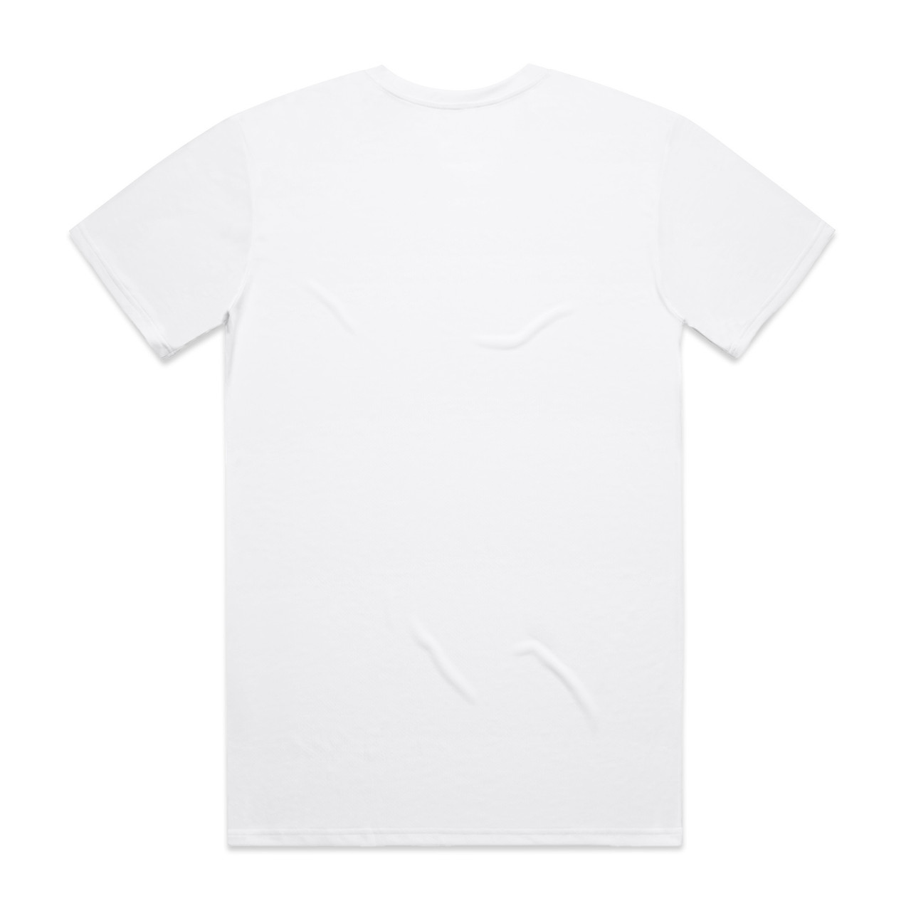AS Colour Staple Active Tee | 5001A in White, back view