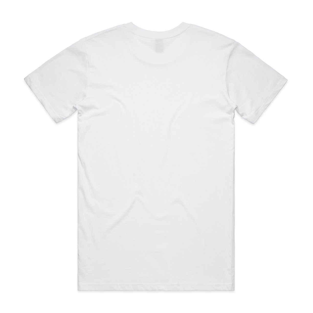 AS Colour Staple Tee | 5001 in White, back view
