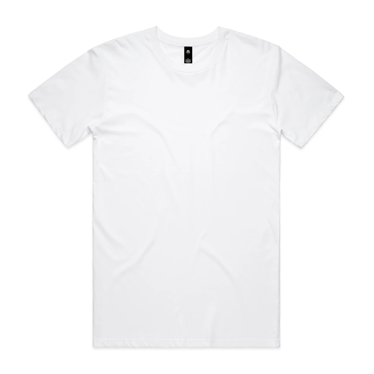 AS Colour Staple Tee | 5001 in White, front view