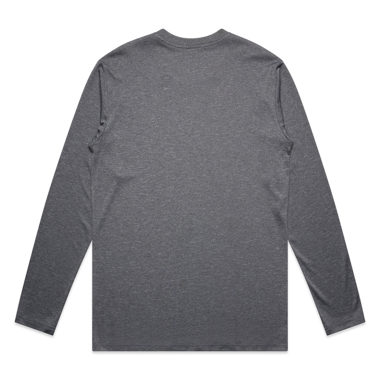 AS Colour Staple Active L/S Tee | 5020A in Graphite, back view