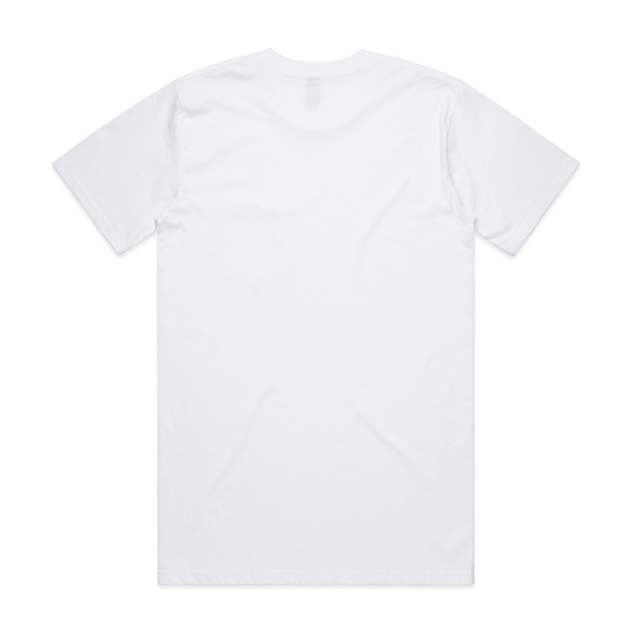 AS Colour Classic Pocket Tee | 5027 in White, back view
