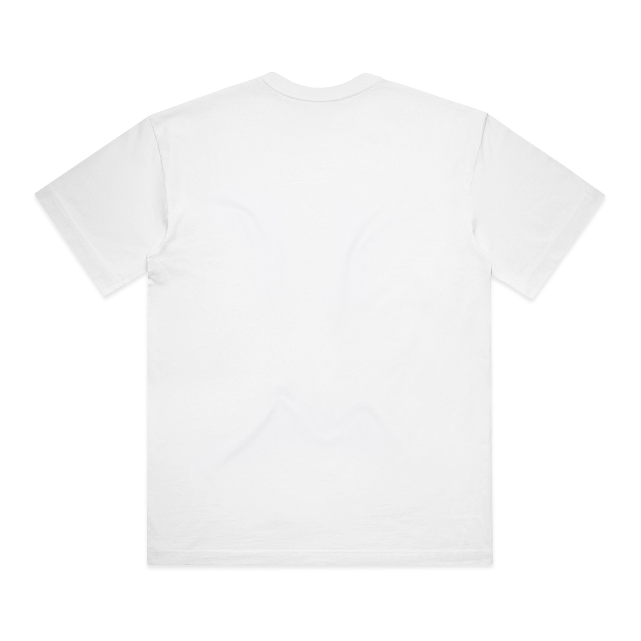 AS Colour Box Tee | 5030 in White, back view