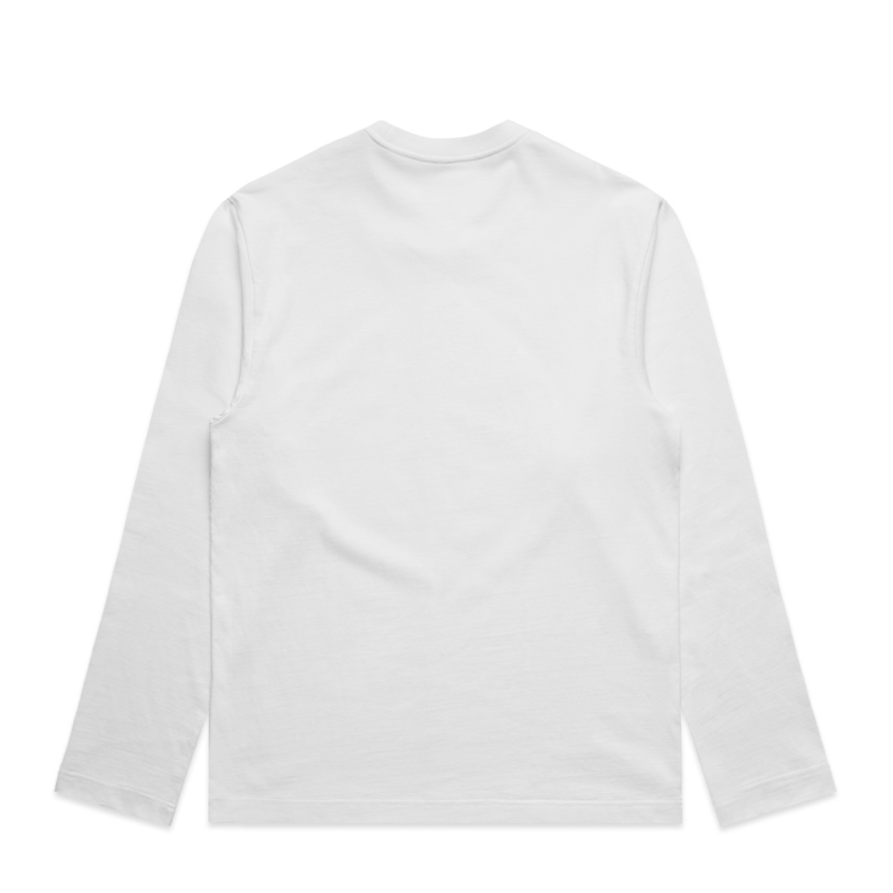 AS Colour Box L/S Tee | 5031 in White, back view