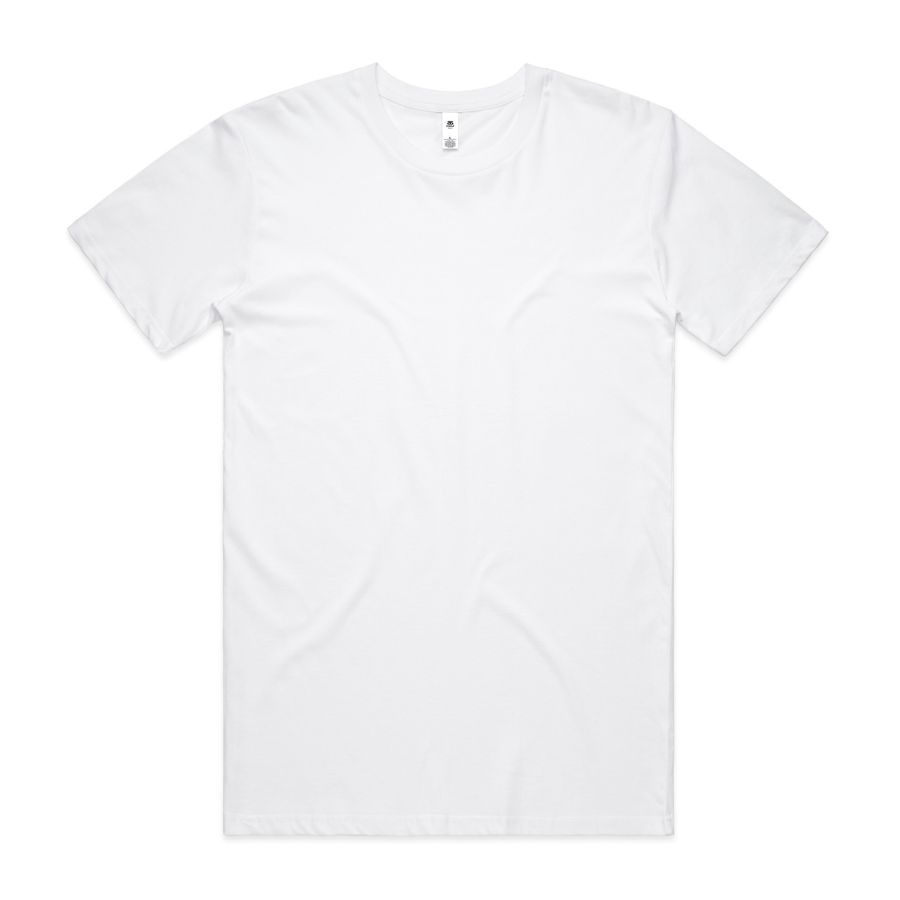 AS Colour Basic Tee | 5051 in White, front view