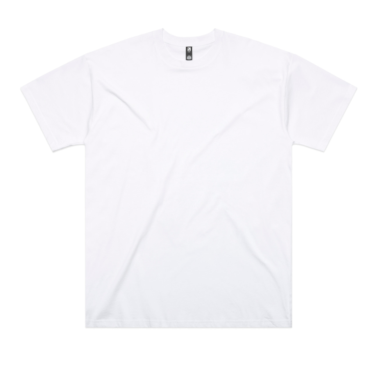 AS Colour Classic Oversized Tee | 5069 in White, front view