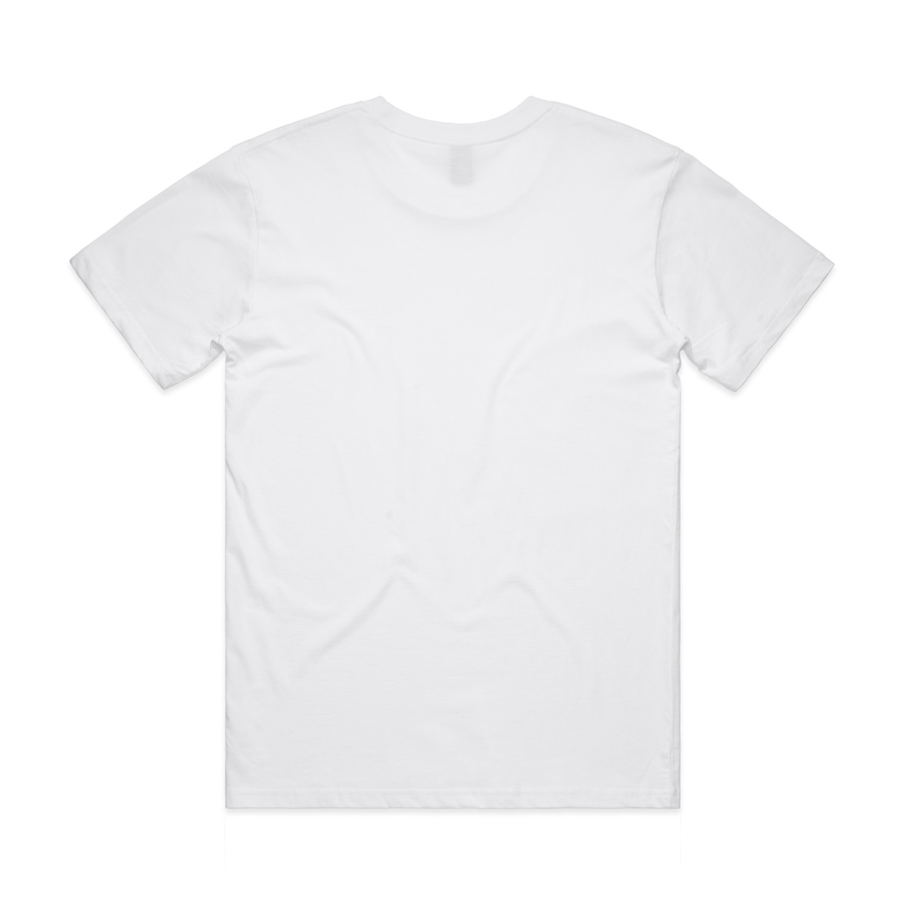 AS Colour Staple Minus Tee [-2"] 5074 in White, back view