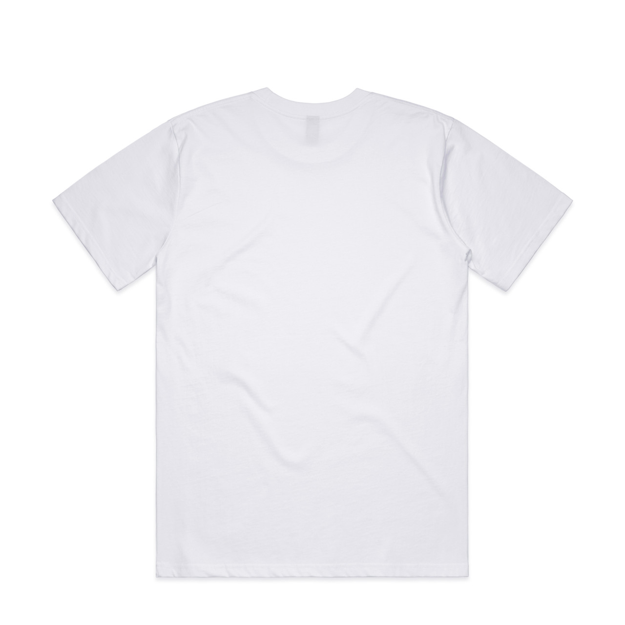 AS Colour Classic Minus Tee [-2"] 5079 in White, back view