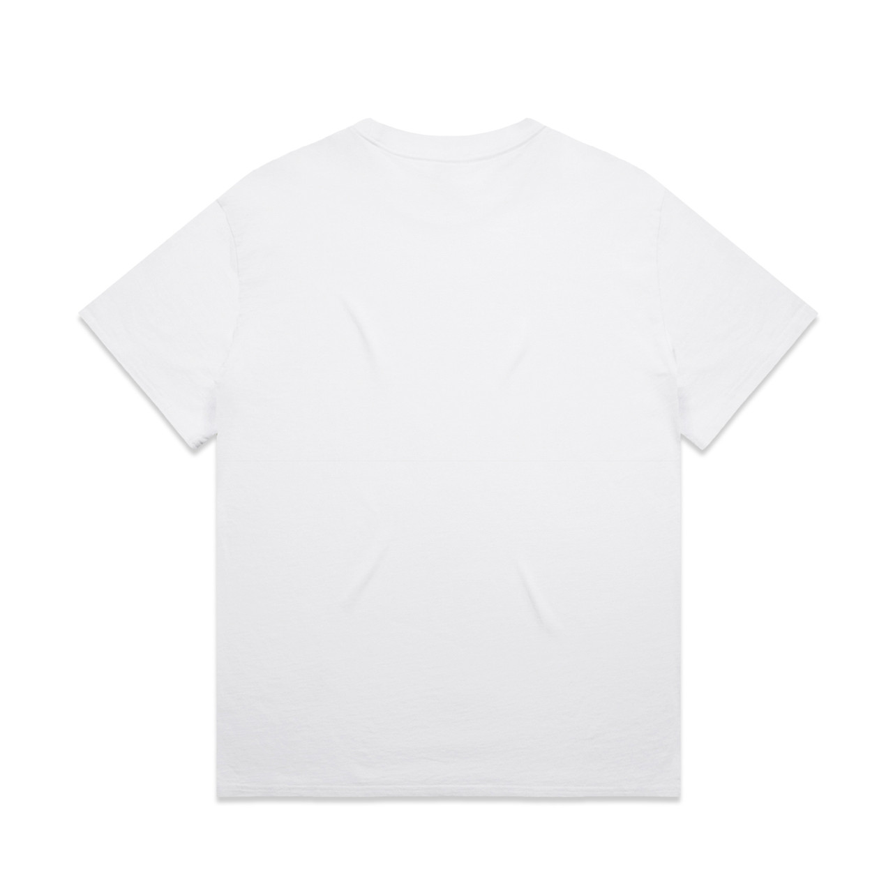AS Colour Heavy Faded Tee | 5082 in Faded White, back view