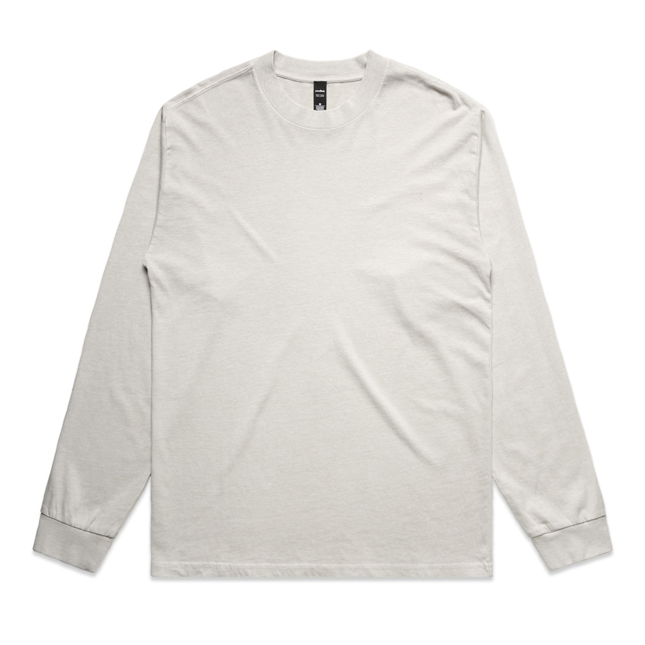 AS Colour Heavy Faded L/S Tee | 5083 in Faded Bone, front view